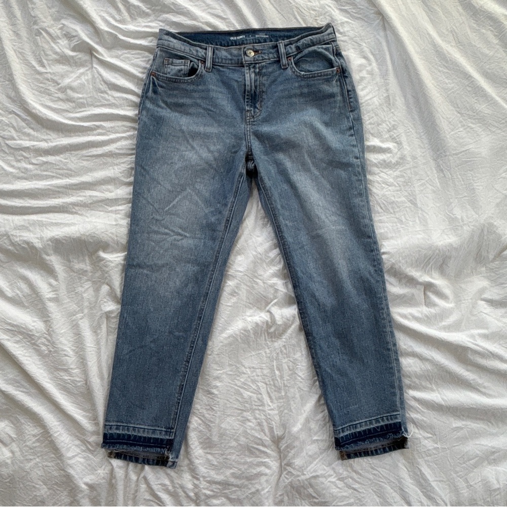 Old Navy mid-rise boyfriend jeans